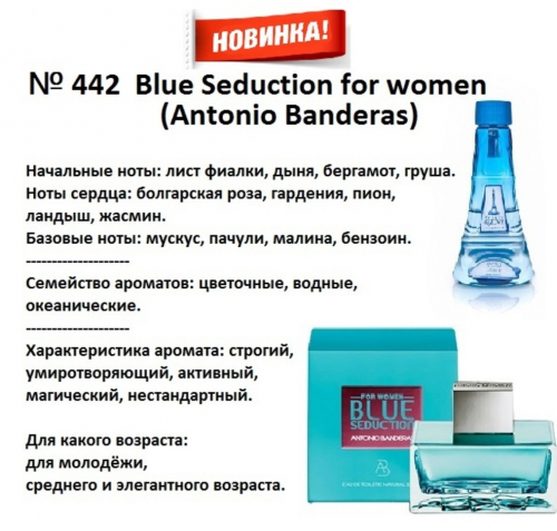Biue Seduction for women (A.Banderas) 100мл