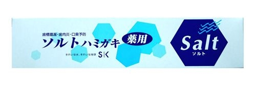 SK Освежающая зубная паста с солью 140г