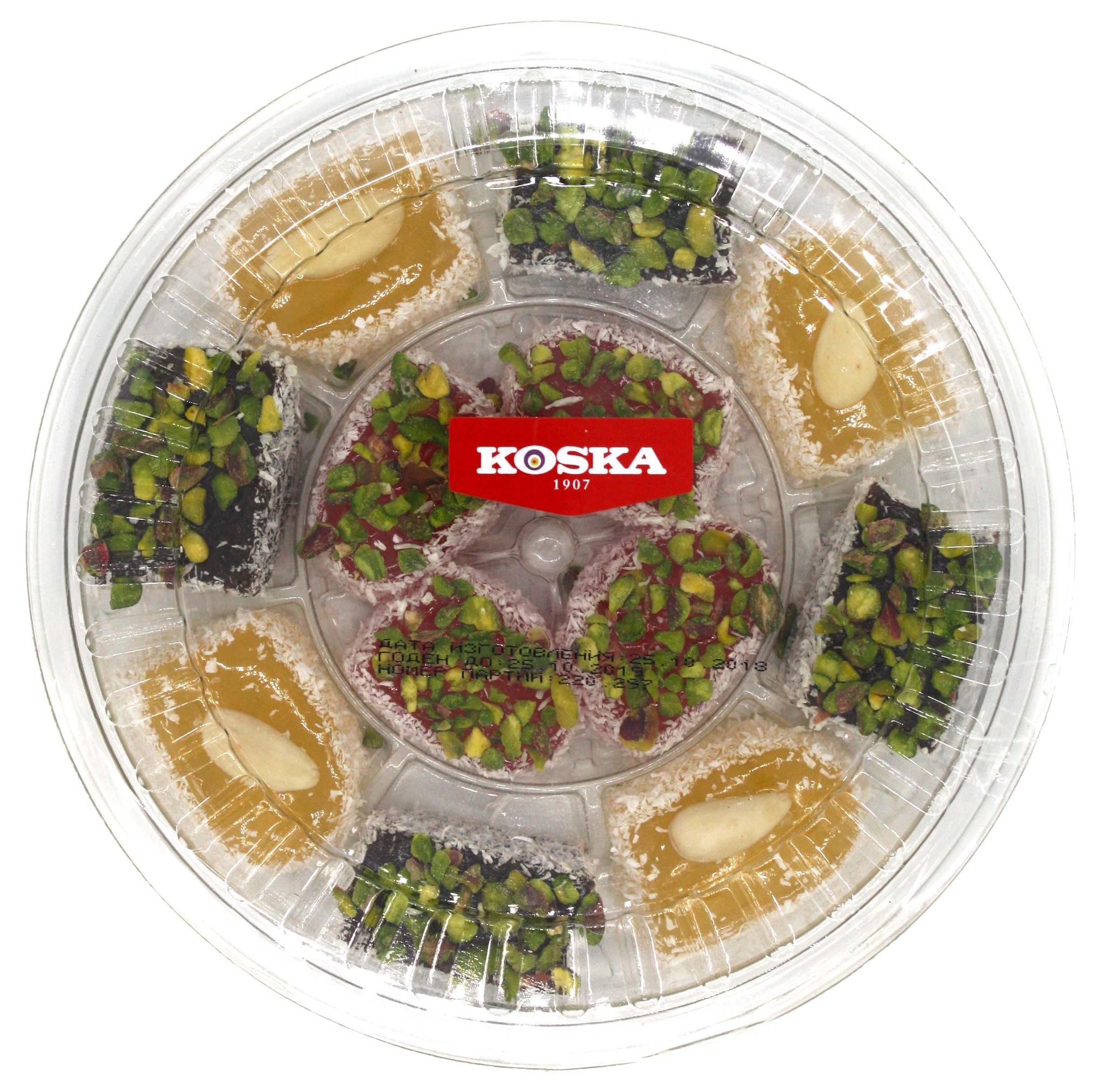 Кунжутная халва в металлической упаковке, Koska, 350 г