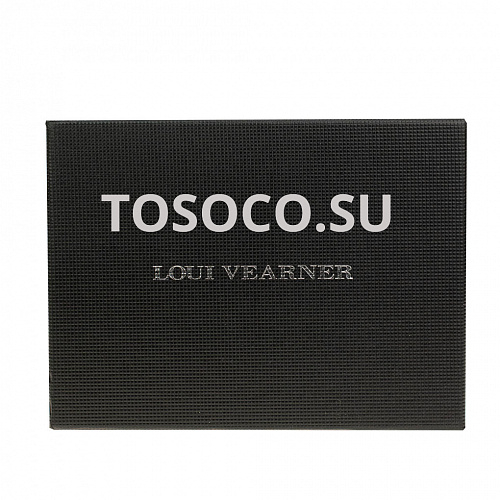 lou-8168a 05 black обложка для документов LOUI VEARNER натуральная кожа 10x14x2