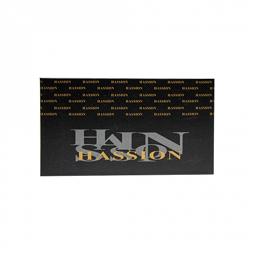 h-067 black- кошелек HASSION натуральная кожа 20х10