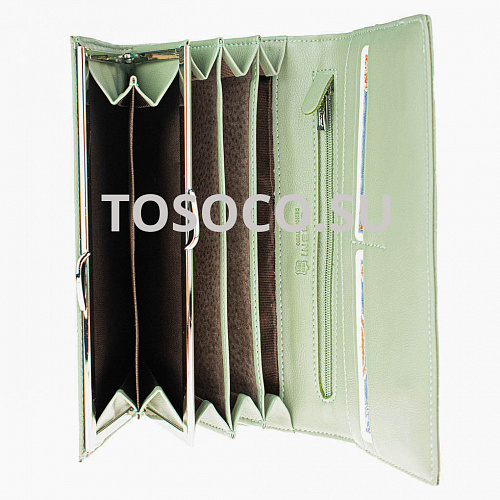 8121-01 green кошелек Cossni экокожа 9х19х2
