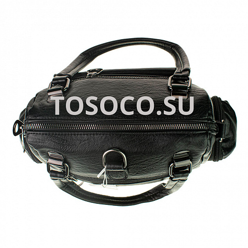 a97-1 черная сумка-рюкзак экокожа 23х35х11