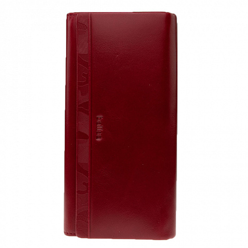 py-a122 red кошелек BALISA натуральная кожа 19х9x2