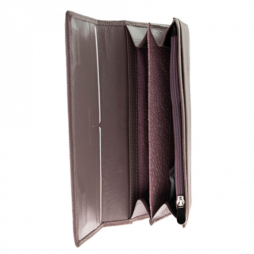 lou207-80014e purple кошелек LOUI VEARNER натуральная кожа 9х19x2