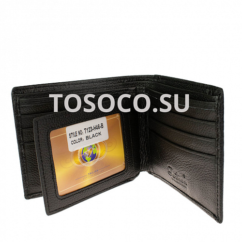 t123-h46-b black кошелек Tailian Collection натуральная кожа 10x12x2