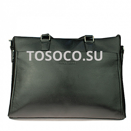 8815-4 black сумка MANFREDO натуральная кожа 30x40x7