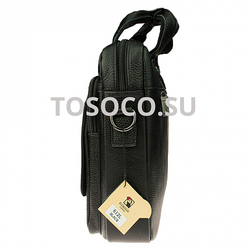 612l black 31 сумка Fuzhiniao натуральная кожа 27x38x9