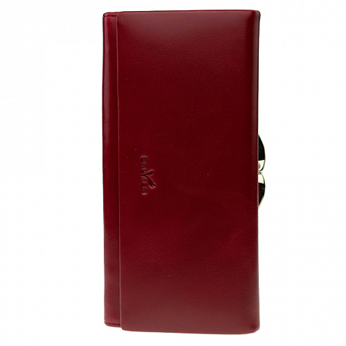 py-b123 red кошелек BALISA натуральная кожа 19х9x2
