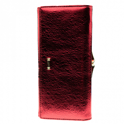 1013-28b red кошелек COSCET натуральная кожа 10х19x2