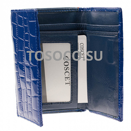 cs8989-202g blue кошелек COSCET экокожа 10х14x2