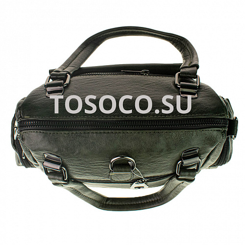 a97-1 зеленая сумка-рюкзак экокожа 23х35х11