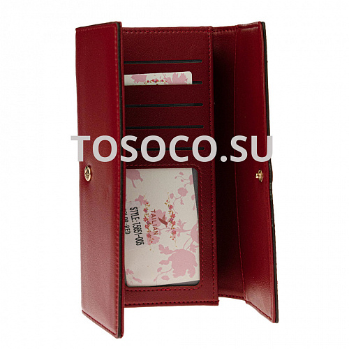 t5651-005 red кошелек Tailian экокожа 10x20x2