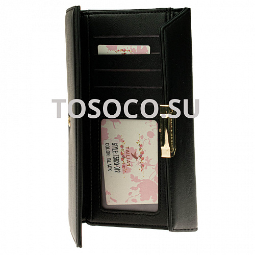 t5620-012 black кошелек Tailian экокожа 10x20x2