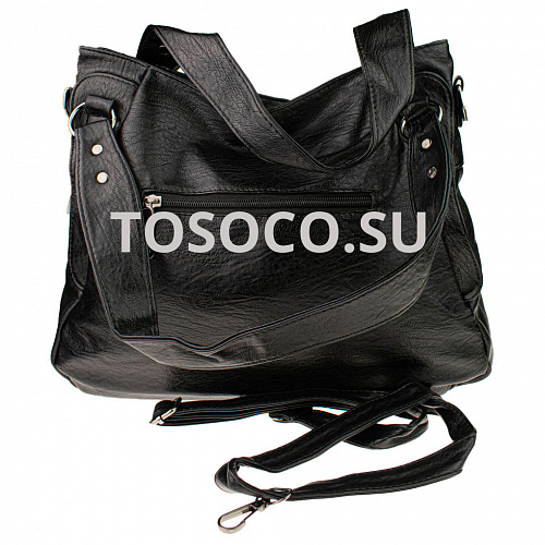 9357 black сумка экокожа 30х33x10
