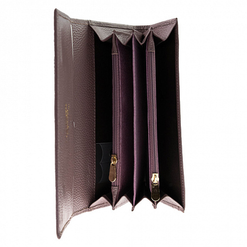 lou205-80016d purple кошелек LOUI VEARNER натуральная кожа 9х19x2