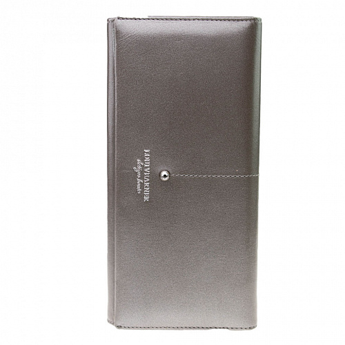 lou206-80016e gray кошелек LOUI VEARNER натуральная кожа 9х19x2