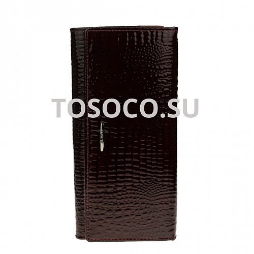 cs205-01c wine red кошелек COSCET натуральная кожа 9x19x2