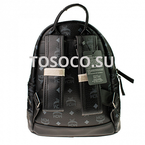 889 black рюкзак экокожа 28х30x16