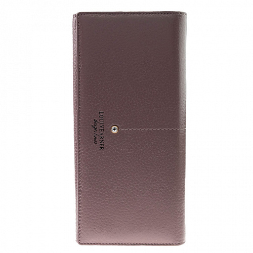 lou205-80016d purple кошелек LOUI VEARNER натуральная кожа 9х19x2