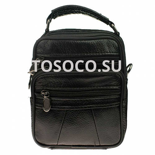5105-3 black 33 сумка натуральная кожа 20x15x9