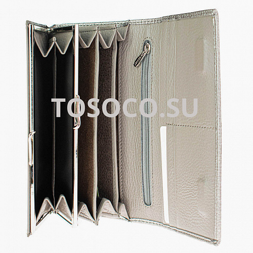 a-1001-5 silver 31 кошелек натуральная кожа и экокожа 9х19х2