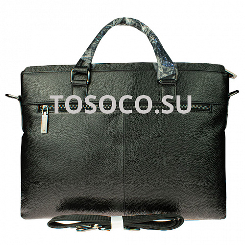 8856-3 black сумка MANFREDO натуральная кожа 30x40x7