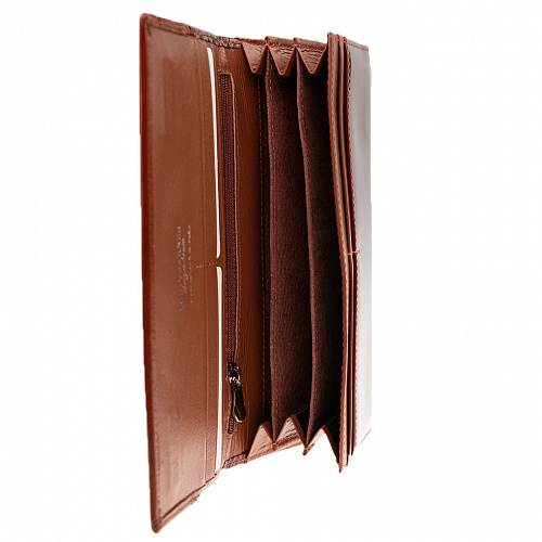 lou185-02e brown кошелек LOUI VEARNER натуральная кожа 19x9x2