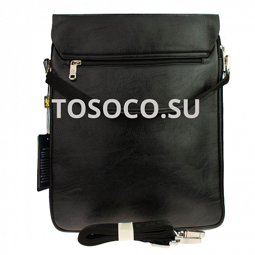 303-5 black сумка Bradford натуральная кожа и экокожа 35x37x7
