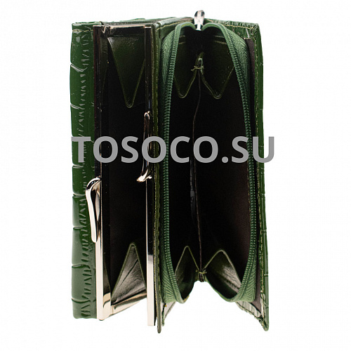 cs8989-202f green кошелек COSCET экокожа 10х14x2