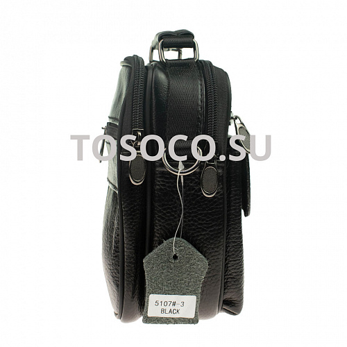 5107-3 black 33 сумка натуральная кожа 20x15x9