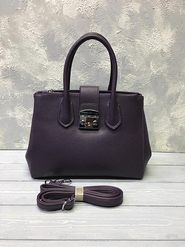 555 purple сумка Rich экокожа 24x32x12