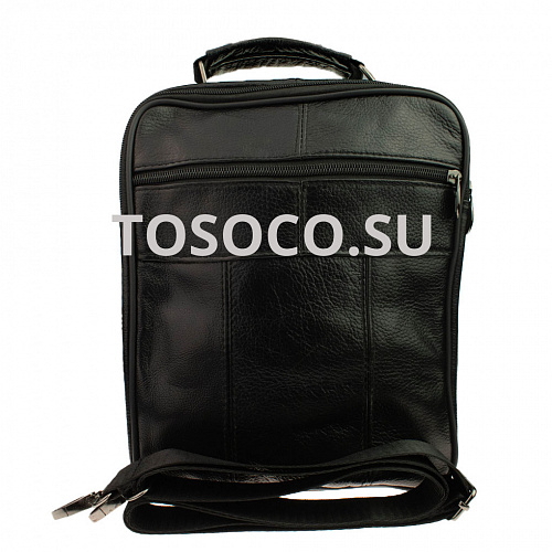 302-3 black 33 сумка натуральная кожа 25x21x10