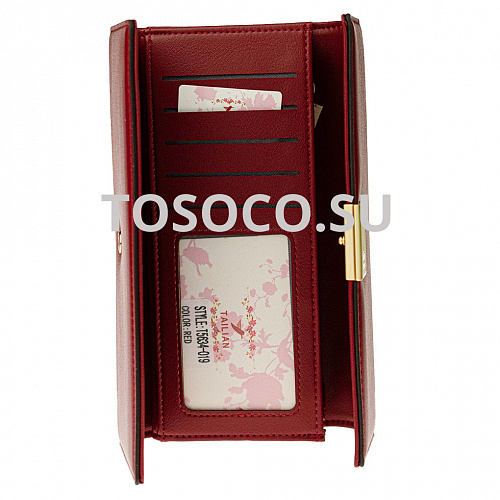 t5634-019 red кошелек Tailian экокожа 10x20x2