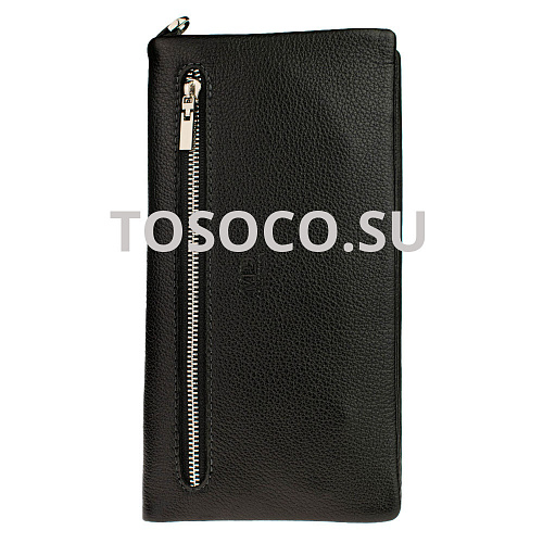 md08107 black кошелек MD Collection натуральная кожа 10x21x2