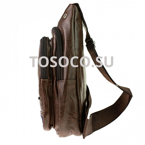 1733 brown рюкзак Jingpin экокожа 30х17x8