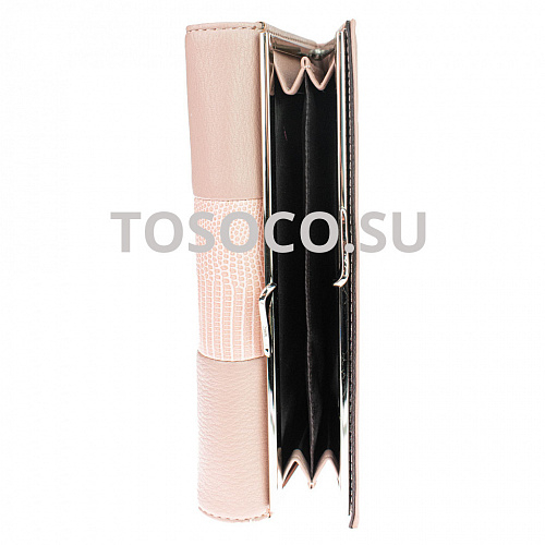bt-212 d pink кошелек натуральная кожа и экокожа 9х19х2