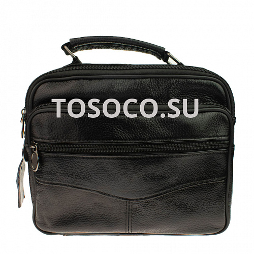 668-3 black 33 сумка натуральная кожа 20x22x10