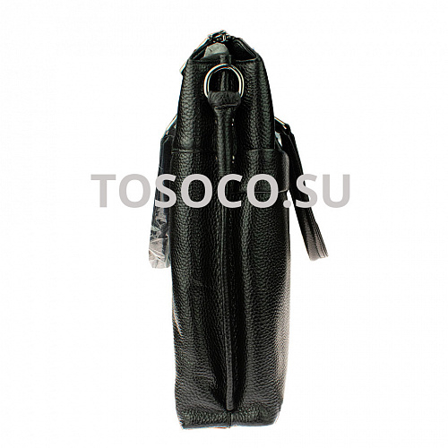8688-3 black сумка MANFREDO натуральная кожа 30x40x7