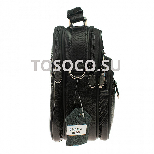 5101-3 black 33 сумка натуральная кожа 20x15x9
