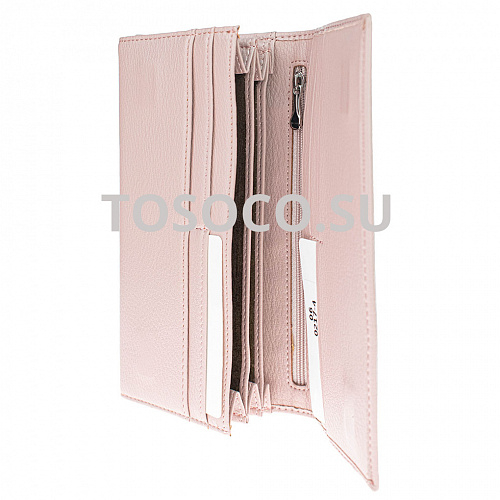 06 0217-4 pink кошелек Futlani натуральная кожа и экокожа 9х19х2