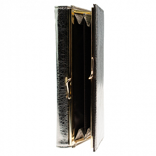 1014-28m silver кошелек COSCET натуральная кожа 10х19x2