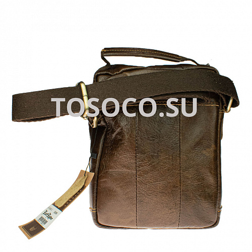 rr9043-1 brown 31 сумка Ruff Ryder натуральная кожа 24x16x7