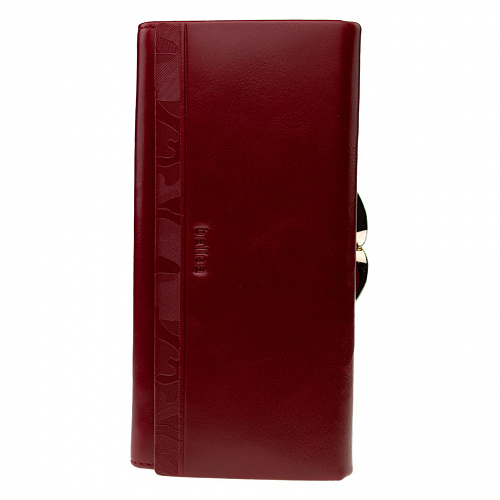 py-b122 red кошелек BALISA натуральная кожа 19х9x2