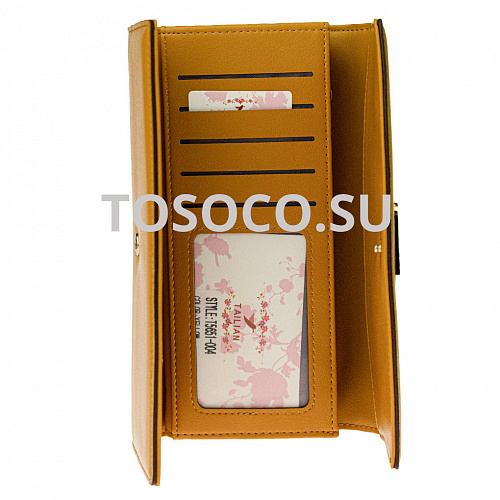 t5651-004 yellow кошелек Tailian экокожа 10x20x2