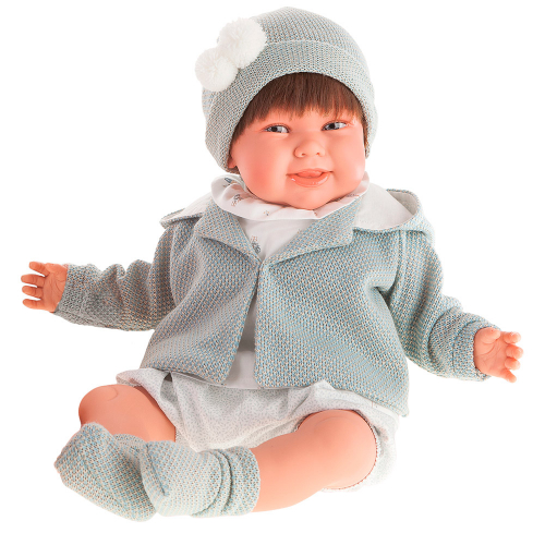 2003G Кукла Макарена в серой курточке,  
озвученная (мама, папа, смех), 52 см
