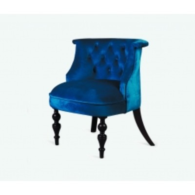 Кресло Барххат (темный тон  34 - королевский синий)