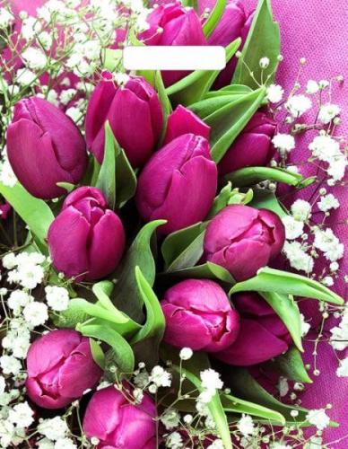 Пакет Роз.тюльпаны NEW 31*40 9160