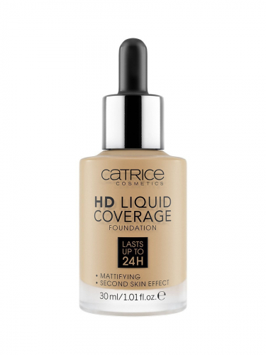  CATRICE / Тональная основа HD Liquid Coverage Foundation 046 Camel Beige