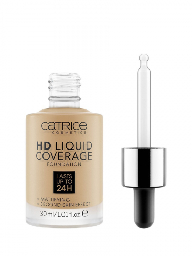  CATRICE / Тональная основа HD Liquid Coverage Foundation 046 Camel Beige
